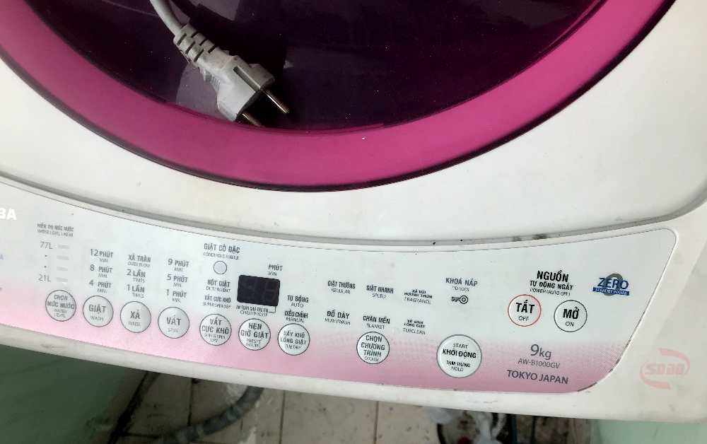 Số Đỏ giúp bạn khắc phục máy giặt dừng mà nước vẫn chảy vào