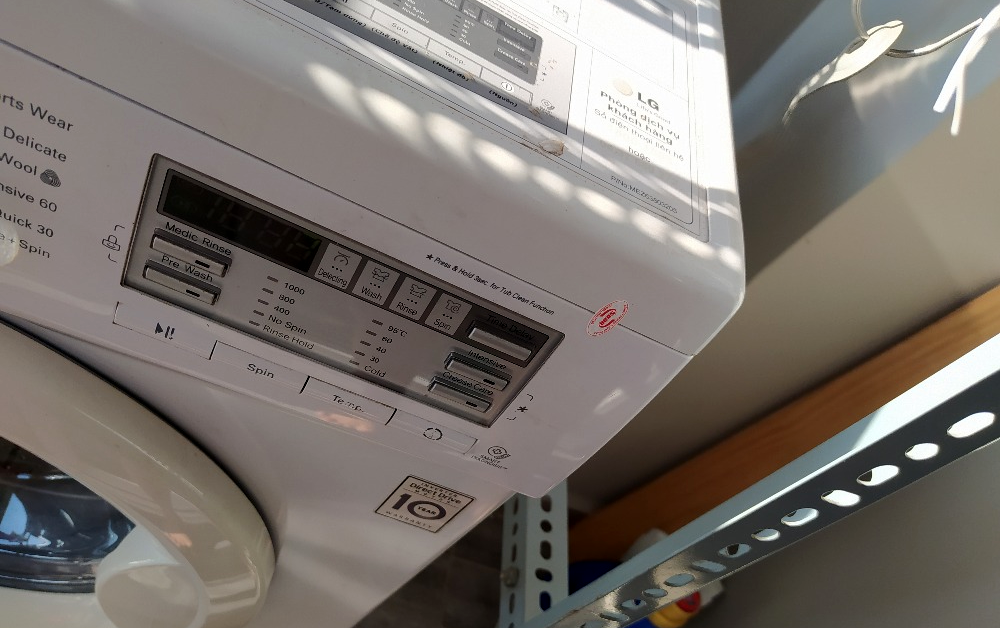 Tổng hợp nguyên nhân khiến máy giặt bị liệt phím