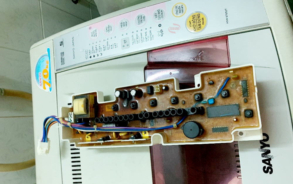 7 Lý do khiến máy giặt lên nguồn nhưng không chạy